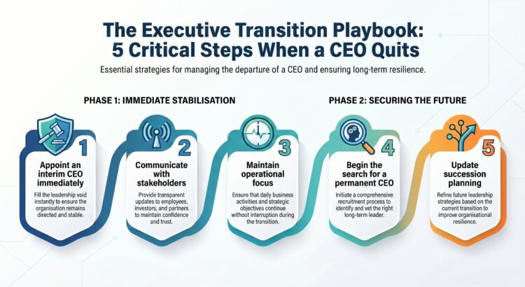 What to Do When a CEO Quits: 5 Critical Steps for Companies | Interim ...